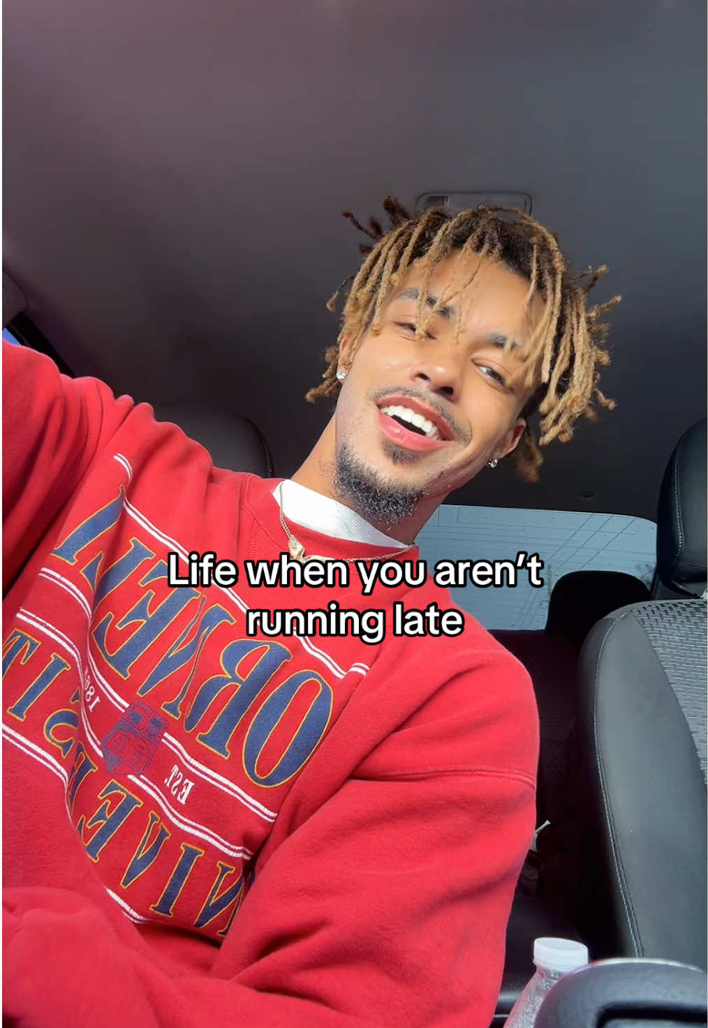 I hate being late but it’s just on brand