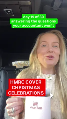 HMRC give you tax relief on your Christmas celebrations 👀  P.S if you want an accountant that actually answers your questions, use the link in my bio to become a client  #tax #uktax #business #businessowner #christmas 