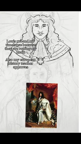 More louis xiv art coming soon because i have another project for european history!! #fypシ #art #History #louisxiv #louisxvi 