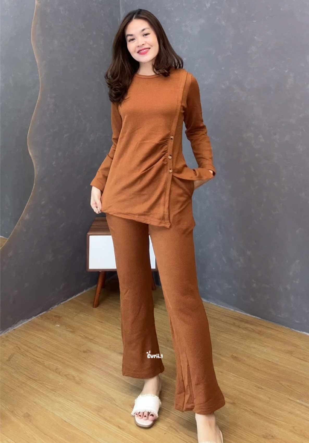 #oneset #setelanwanita #knit 