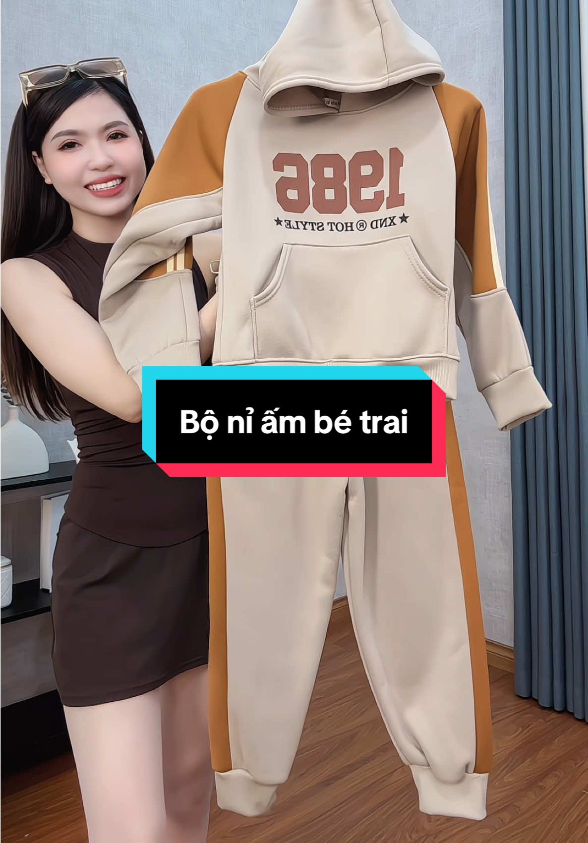 Bộ nỉ ấm ấp cho con đây ạ #tranghaycuoi #bothudongbetrai #bonibetrai 