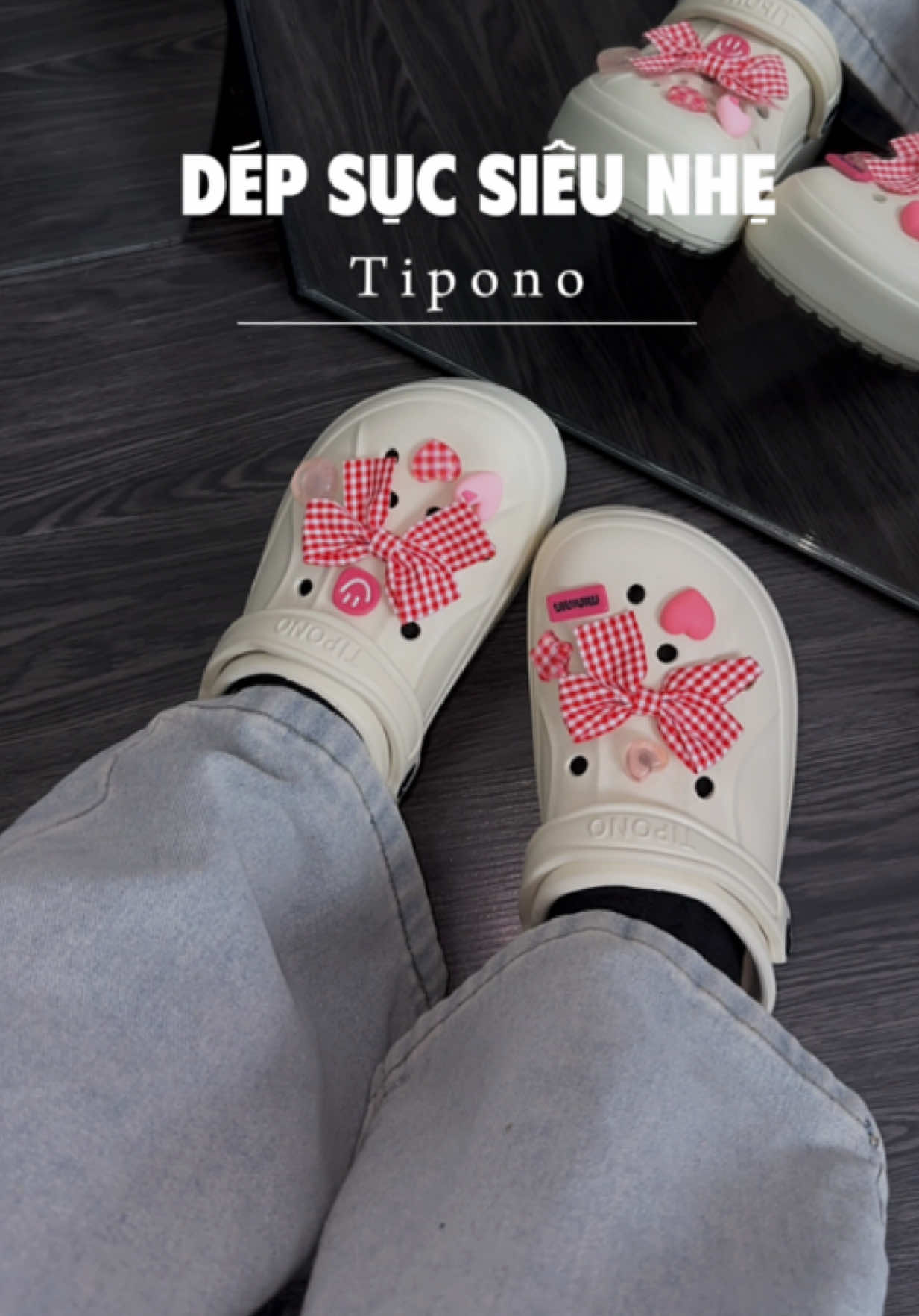 Dép sục siêu nhẹ, mua chưa tới 100ka 🫶🏻 #linhhriviu #tipono #depsuc #viral #fyp 