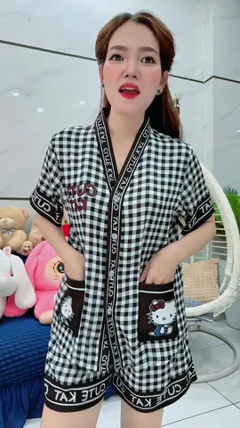 Bộ pizama lụa latin cao cấp mềm mịn mát lắm ạ #buingoc #thoitrang #thoitrangnu #bongu #piazma 