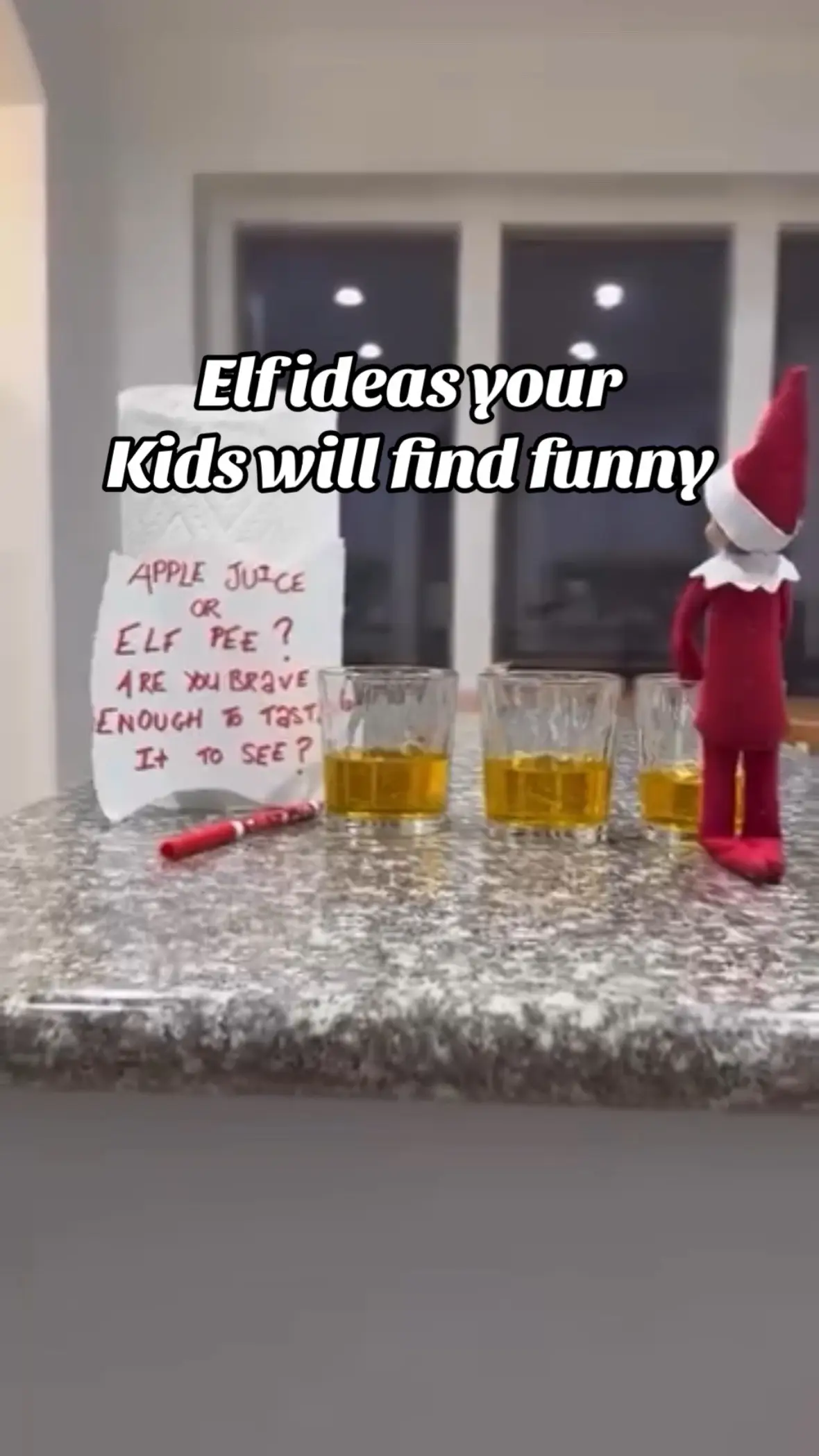 Easy, with things from time, elf ideas 💡 you’re welcome 