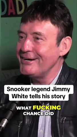 “Snooker legend Jimmy White tells his story” Full podcast now live on Anything goes with James English YouTube channel, Spotify & iTunes 🎧🎤 #jamesenglish #podcast #fyp #jimmywhite #snooker 