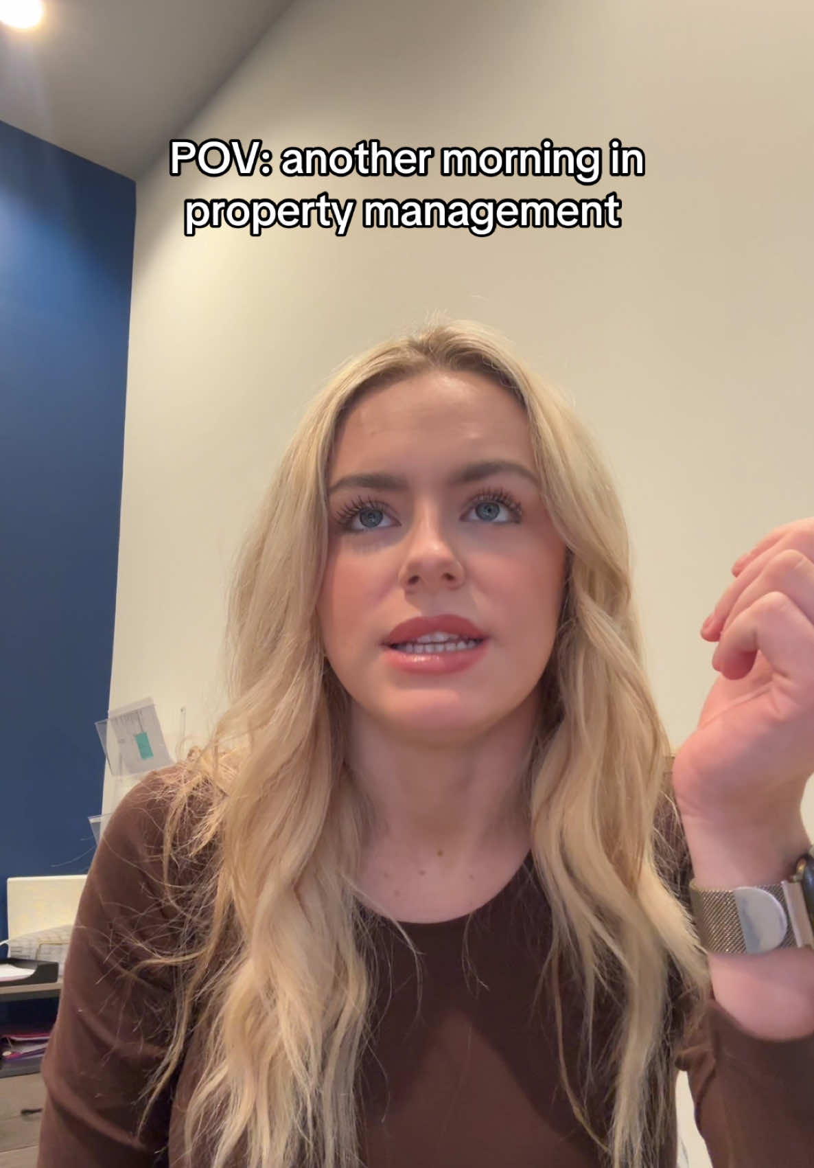 Gooooood morning!  #officehumor #propertymanagement #propertymanagementproblems #officelife #9to5 