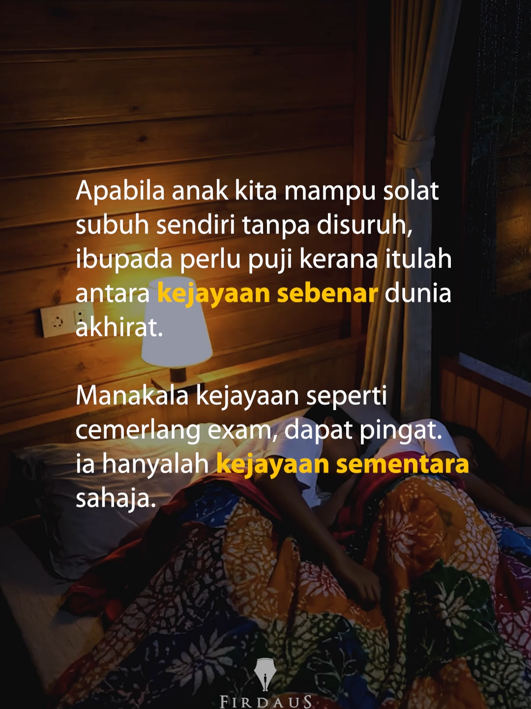 kejayaan buat ibupada #solat