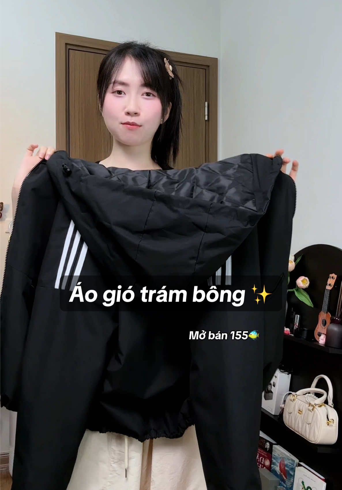 Mặc đi học đi làm đi chơi đều đẹp lắm nha mn ơi✨💯 #xuhuong #aokhoac #aokhoacgio #meozbasic 