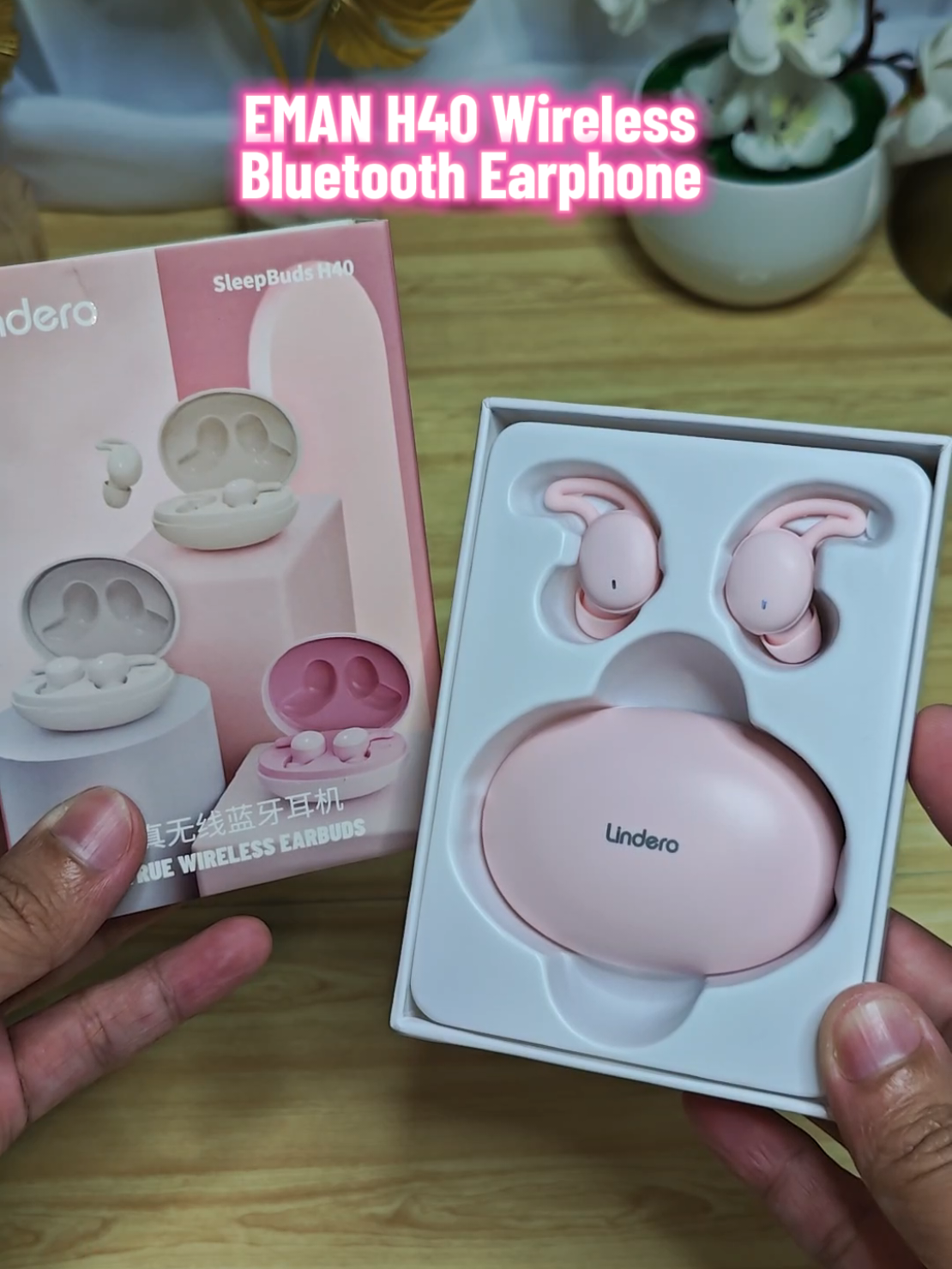EMAN H40 Wireless Bluetooth Earphone /Sleepbuds#sleepbuds #emanh40wirelessbluetoothearphone #wirelessbluetoothearbuds #wirelessbluetoothearphone #fyp 