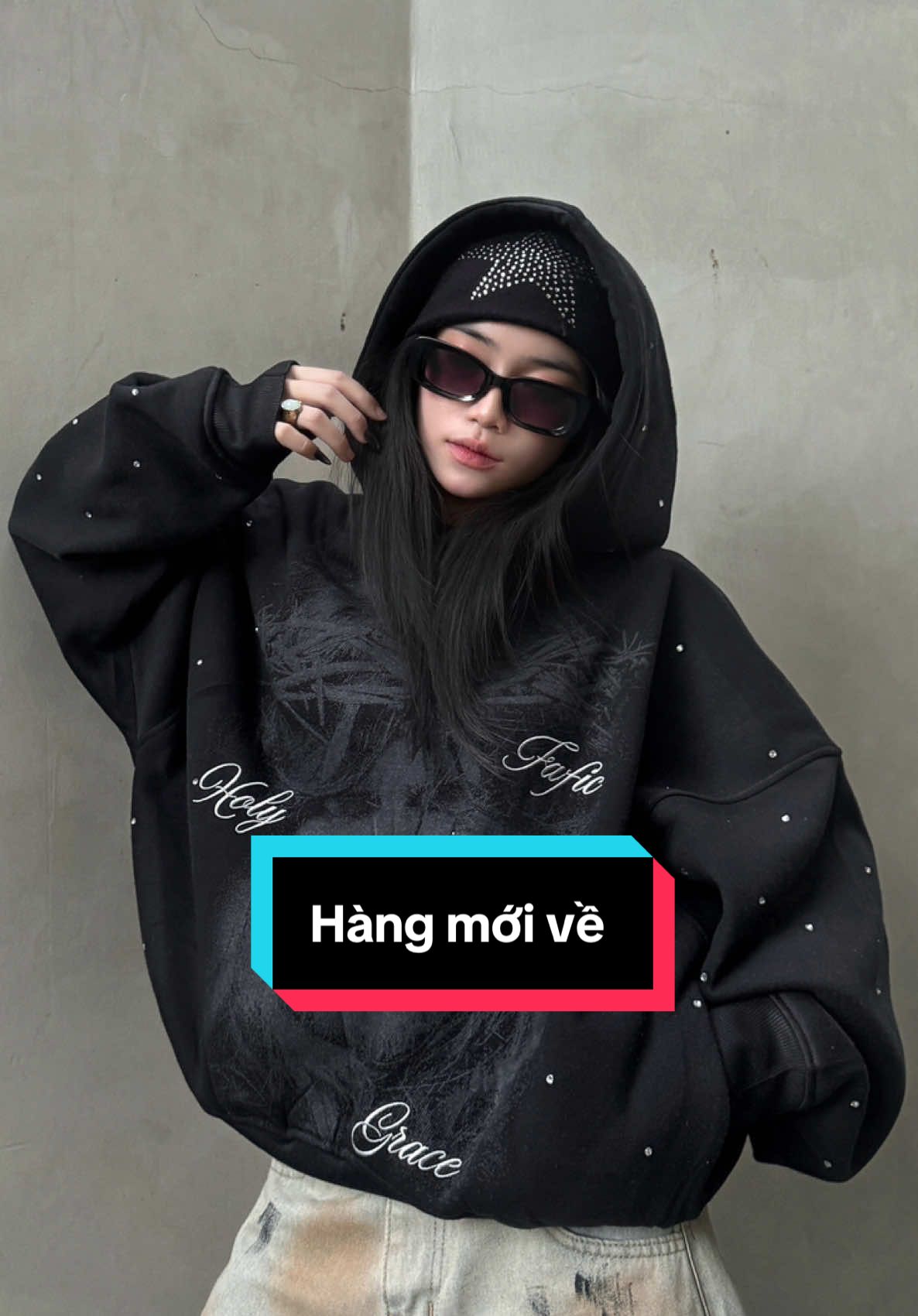 Hoodie KING CRY ĐÍNH ĐÁ MỚI VỀ HÀNG  #fafic #faficstudio #hoodiekingcry #hoodie 