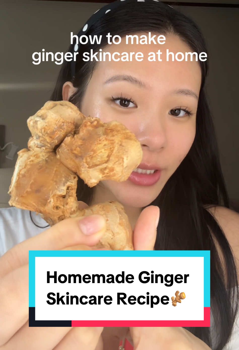 How to make Ginger Skincare at home- step my step! ✨How is ginger good for skin? • Fights dullness with antioxidants 🌿 • Calms redness & irritation 💆‍♀️ • Boosts blood flow = healthy glow 💫 • Helps clear pores & balance oil 🌸 • Evens out skin tone over time 🌞 ⚠️ Patch test first — it can be spicy on sensitive skin! 🌶️ #homemadeskincare #diyskincare #skincarediy #gingerskincare #homeskincare  