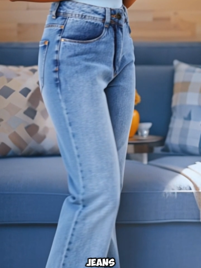 CHOCANTE! O caimento dessa CALÇA WIDE LEG é surreal 😍 . . . #moda #tiktokshop #tendencia #jeans #look 