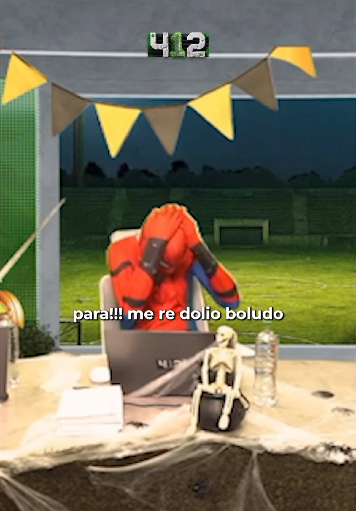 🤔🕷️ Y EL SEXTO SENTIDO SPIDER? #412 #futbol #clip #davooxeneize #lacobra 