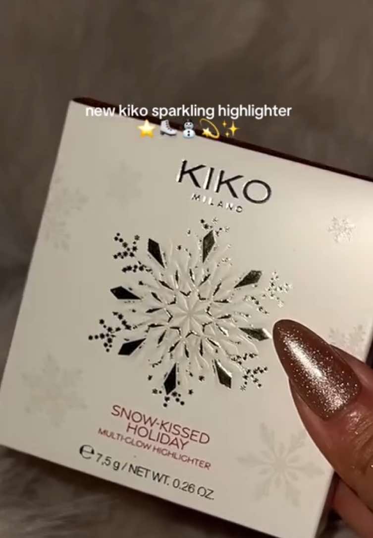New kiko sparkling highlighter✨⛸️ #KIKOMilano #kiko #kikohighlighter #KIKOSnowKissedHoliday 
