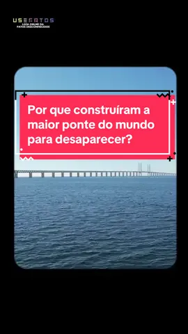 Por que construíram a maior ponte do mundo para desaparecer? #curiosidades #fatosdesconhecidos #peberholm #oresund #drogden