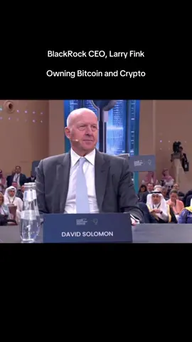 BlackRock’s Larry Fink and JP Morgan CEO Jamie Dimon talk about crypto at the FII9 in Saudi Arabia.  #invest #investing #crypto #bitcoin #techtok 