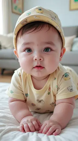 Baby says Papa for the first time 😘😍💝  #sayspapa #cutevoice #sweetexpersion #luckypapa #aibabies 