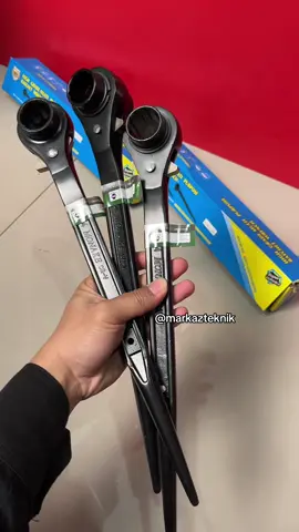 Kunci ring ratchet scaffolding dua arah! 🔧 Kuat, praktis, anti karat! 💪 #kunci #rachet #scaffolding #fypage 