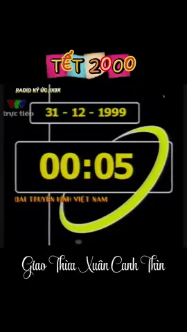 Khoảnh khắc giao thời Xuân Canh Thìn 🐉 2000 💥 #kyuc8x9x #hoainiem #tuoitho #fyp 