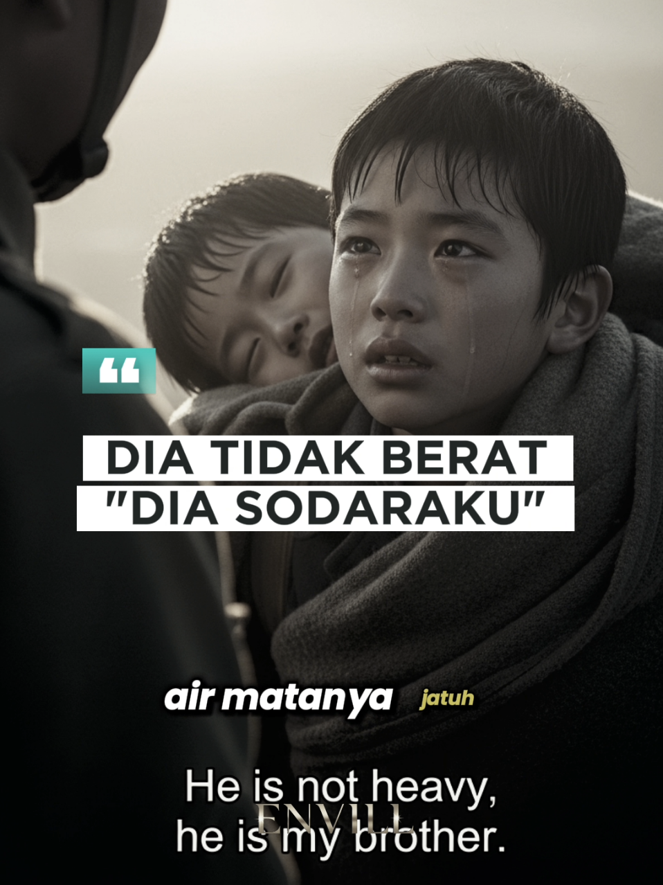 “Dia tidak berat… dia saudaraku.” Sebuah kisah nyata dari Jepang yang mengajarkan makna terdalam tentang cinta dan persaudaraan. Bukan tentang perang — tapi tentang hati yang tak menyerah pada kehilangan. Ketika dunia penuh luka, masih ada kasih yang membuat manusia tetap manusia. 🤍 Jadikan ini moto kita, keluarga EnviLL: Jika keluarga terjatuh — angkat mereka. Jika kamu lelah — tetap ulurkan tangan. Jika kesalahan terjadi — tunjukkan pengampunan. Dan jika dunia berpaling — pikul mereka. Karena mereka bukan beban… Mereka adalah keluarga. 🤍 #DiaTidakBeratDiaSaudaraku #envill envill #KisahInspiratif #CeritaNyata #maknakehidupan 