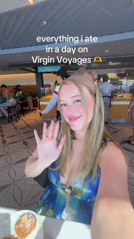 #ad Michelin inspired food at no additional cost??! Sign me up! 🤗✨@Virgin Voyages #paid #BrilliantCreatorsTakeMIA