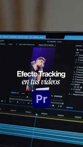 Cómo Hacer el Efecto de Seguimiento en tus Videos con Adobe Premiere #adobepremiere #tutorialpremiere 