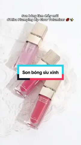Hiệu ứng plumping nhẹ nhàng giúp môi trông đầy đặn, mềm mại, không lộ vân môi hay khô nứt – chỉ còn lại độ bóng trong veo cực sang! 💧#reviewlamdep #dalba #dalbavn #dalbalipvolumizers 