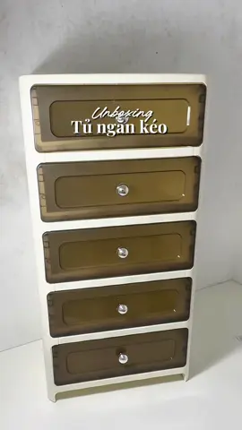 Tủ ngăn kéo chứa đồ siu tiện lợi #xuhuong #tudo #tungankeo #tu5tang #unboxingvideo 