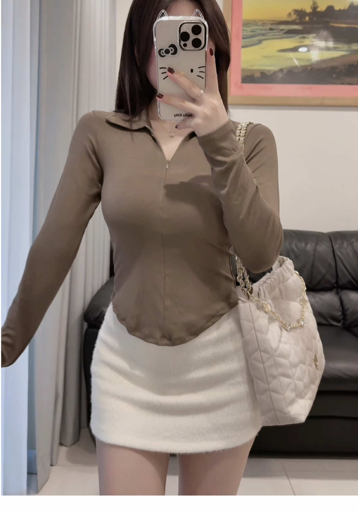 Em váy cân mọi chiếc áo trong tủ đồ của tuii #h2oclothing #dazzi #chanvaycaptre #chanvayy2k 