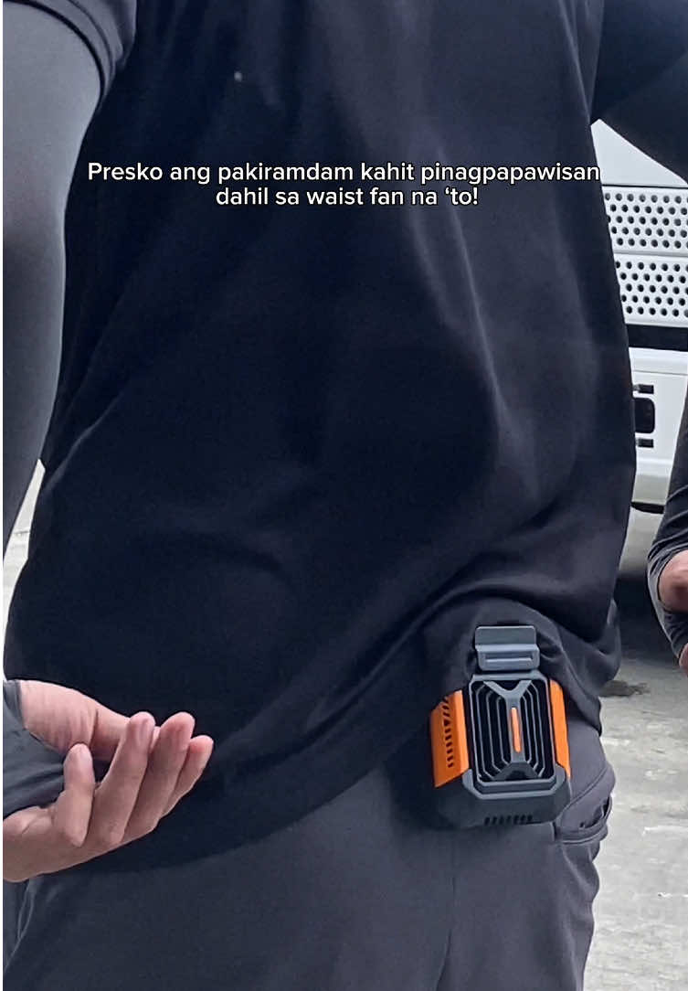 Must have talaga ‘tong Portable waist fan, nakakapresko kahit pinagpapawisan na ako dahil sa init! #portablewaistfan #waistfan #clipfan #portablefan #zolura 