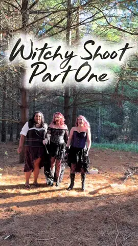 The Witches are out to play this week of Halloween! WitchyGoddessVibes!#DarkFeminineEnergy #EnchantedPower #SpellboundBeauties #witcheofthewoods 