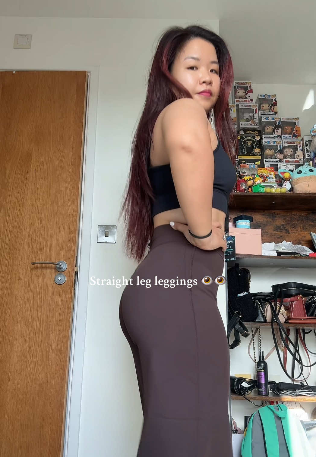 Gym leggings but straight leg? Hellooo!