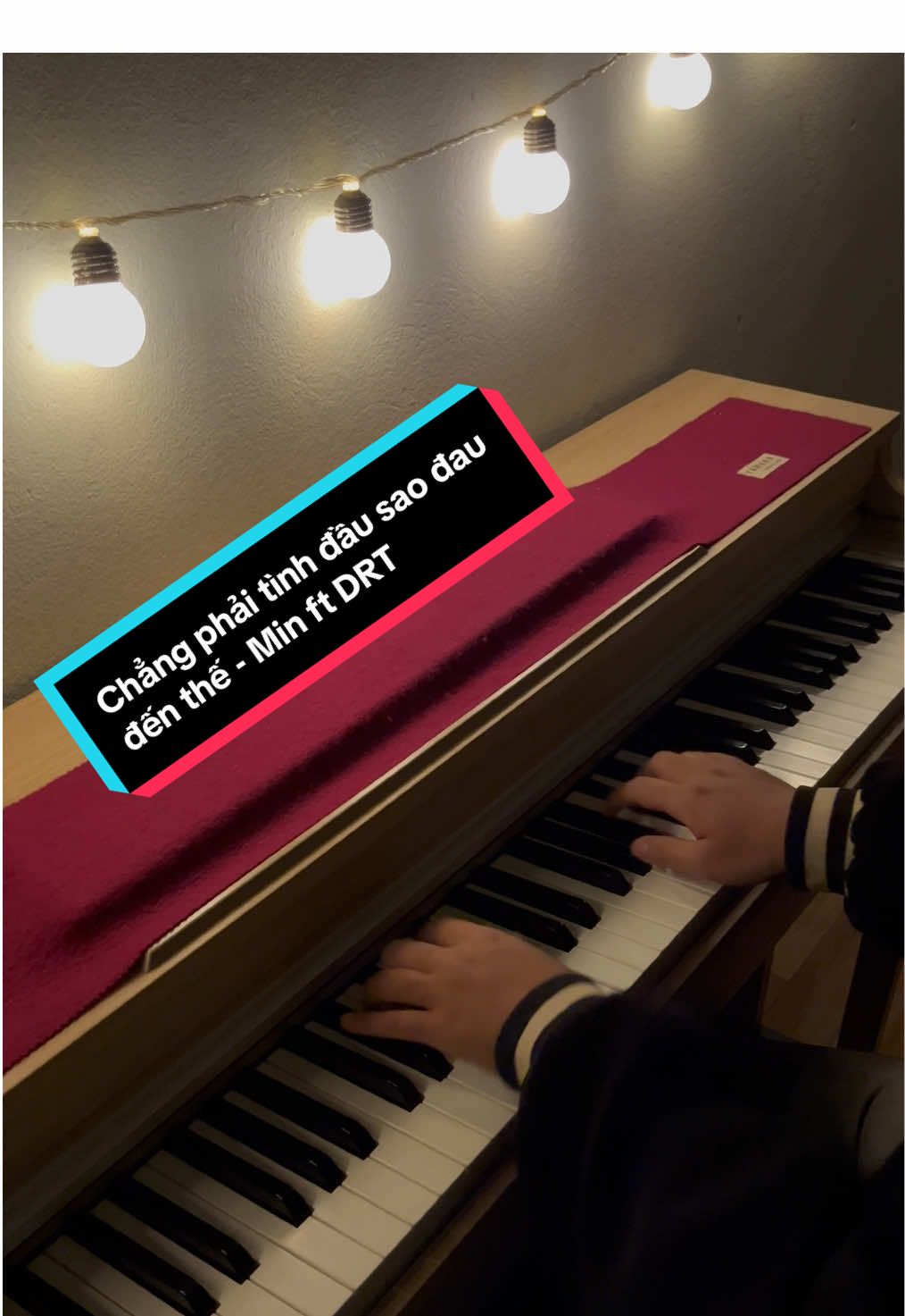 chang phai tinh dau sao dau den the... #Min #drt #piano#xh 