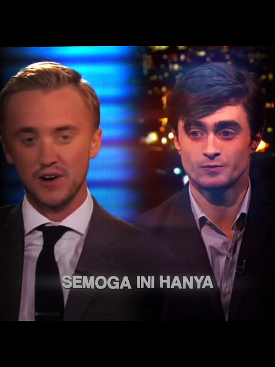 Yang blonde ngode terus dengan ugal-ugalan. Yang satu lagi di kode malah gak peka-an. #tomfelton #danielradcliffe #dracomalfoy #harrypotter #drarry 