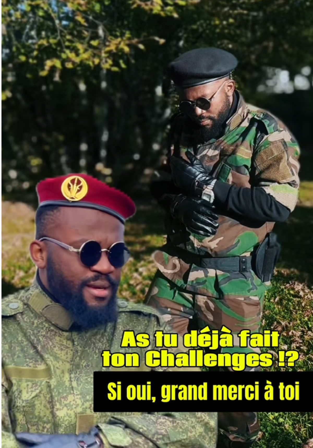 Merci pour vos challenges #grandmarechal 