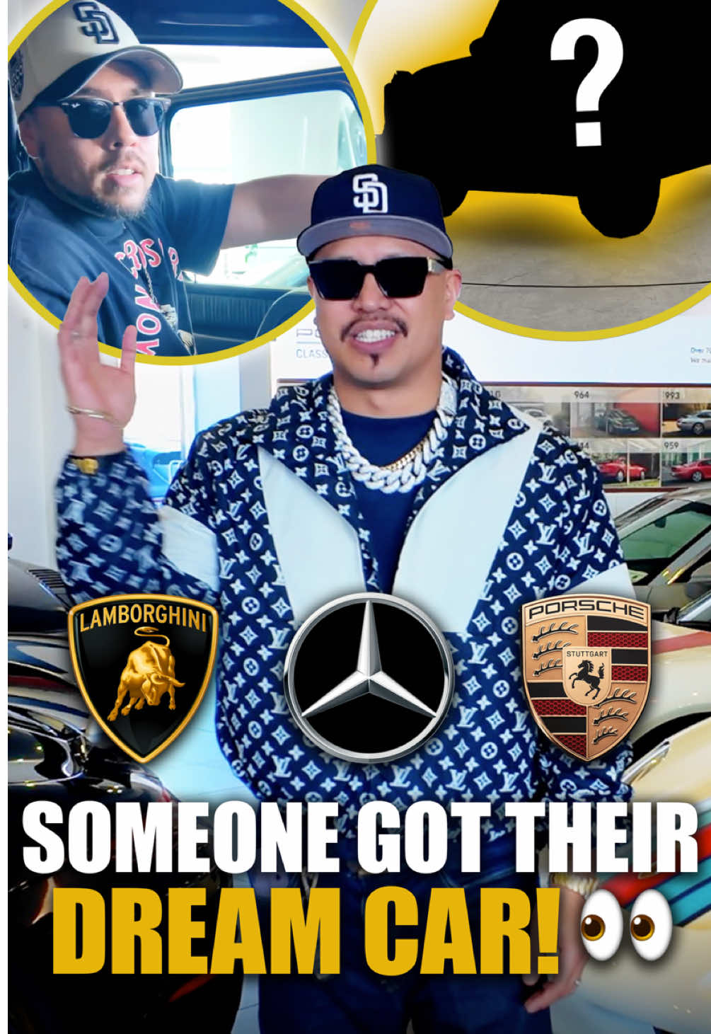 Somebody on the team just leveled up… BIG time 🔥👀 Comment below what YOUR dream car is!! 👇🏎💨 #lamborghini #luxury #porsche #sandiego 