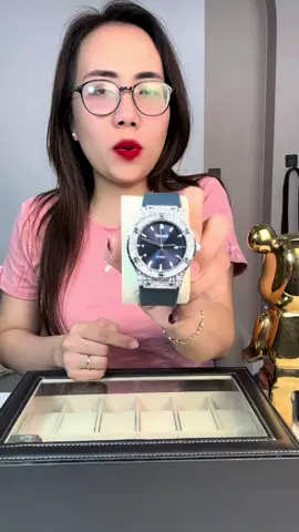 189k đồng hồ nam chính hãng đính đá cao cấp thời trang 