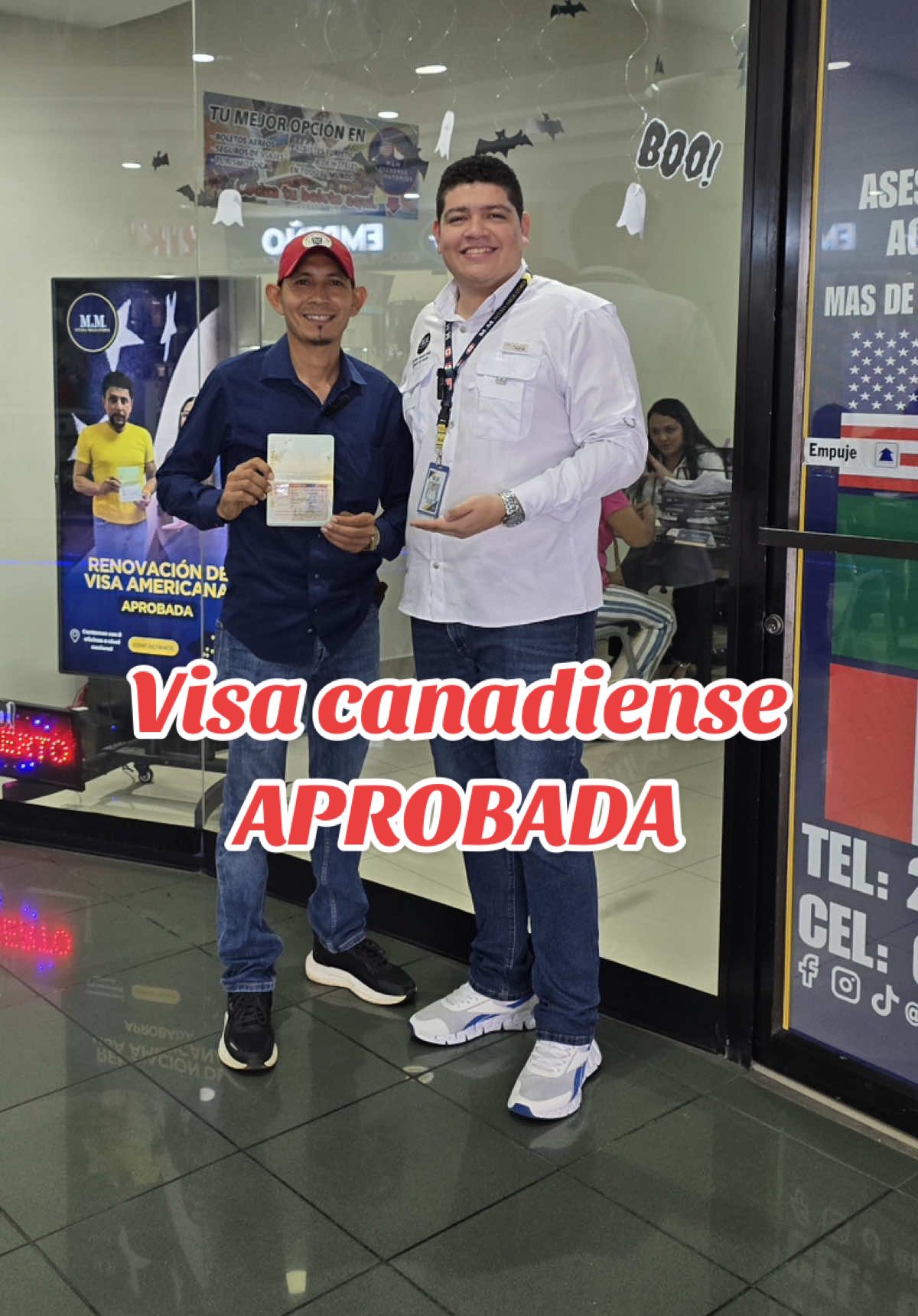 🇨🇦✨ ¡Buenas noticias! Nuestro cliente @EL POTRILLO 🐎 🐎 4K 🇸🇻 , integrante del reconocido canal @ShortsElSalvador4K , ha recibido la aprobación de su visa de turista canadiense. Nos alegra ser parte de sus nuevos logros y acompañarlo en cada paso hacia nuevas experiencias. 🌎✈️ ¡Felicidades, Marvin! #VisaAprobada #ElSalvador4K #VisaCanadá #Éxitos #ViajarEsVivir