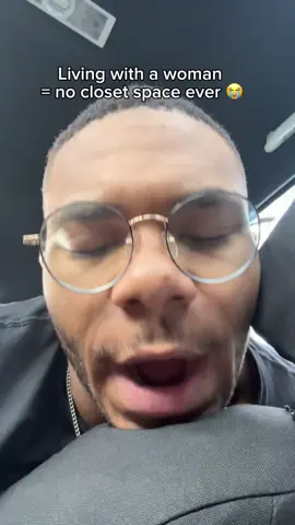 Living with women is definitely not an experience for the weak haha - - - #fyp #interacialcouple #closetspace #apartmentliving #theliftingweeb 