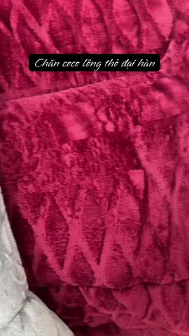 Chăn coco lông thỏ dày dặn, cực ấm #viral #chăn #changagoi 