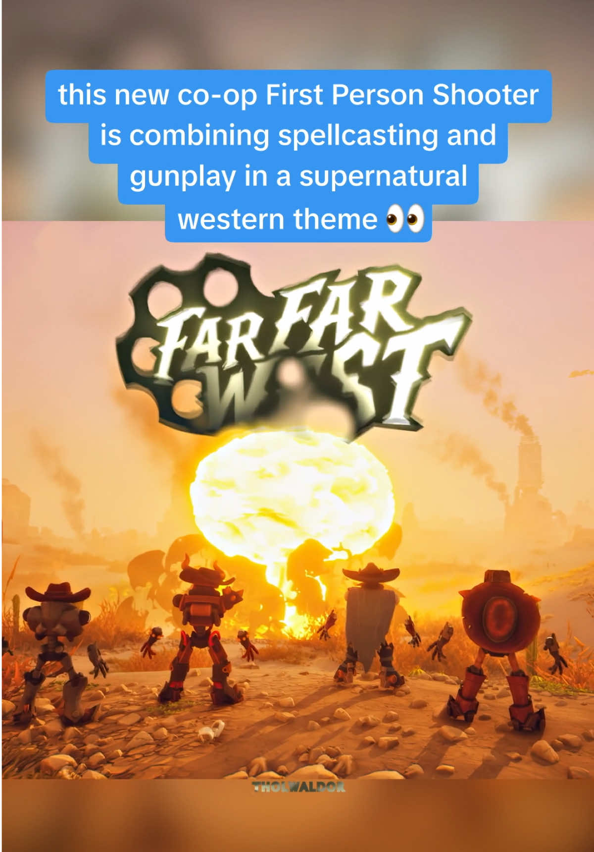 Far Far West is having it's first open playtest on steam rn #farfarwest #pcgaming #gameplay #gamingnews #newgame 