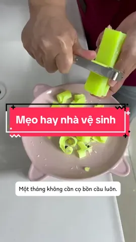 Mẹo phòng tắm cả năm không vệ sinh bồn cầu #meovat  #meovatcuocsong  #mẹovặt  #meohay  #mẹo 