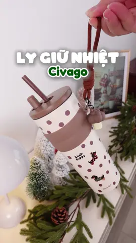 Thay ly mới đón Giáng Sinh thui mấy ní ơi  ❄️🎄#ngocminreview #LearnOnTikTok #civago #binhgiunhiet #lygiunhiet 