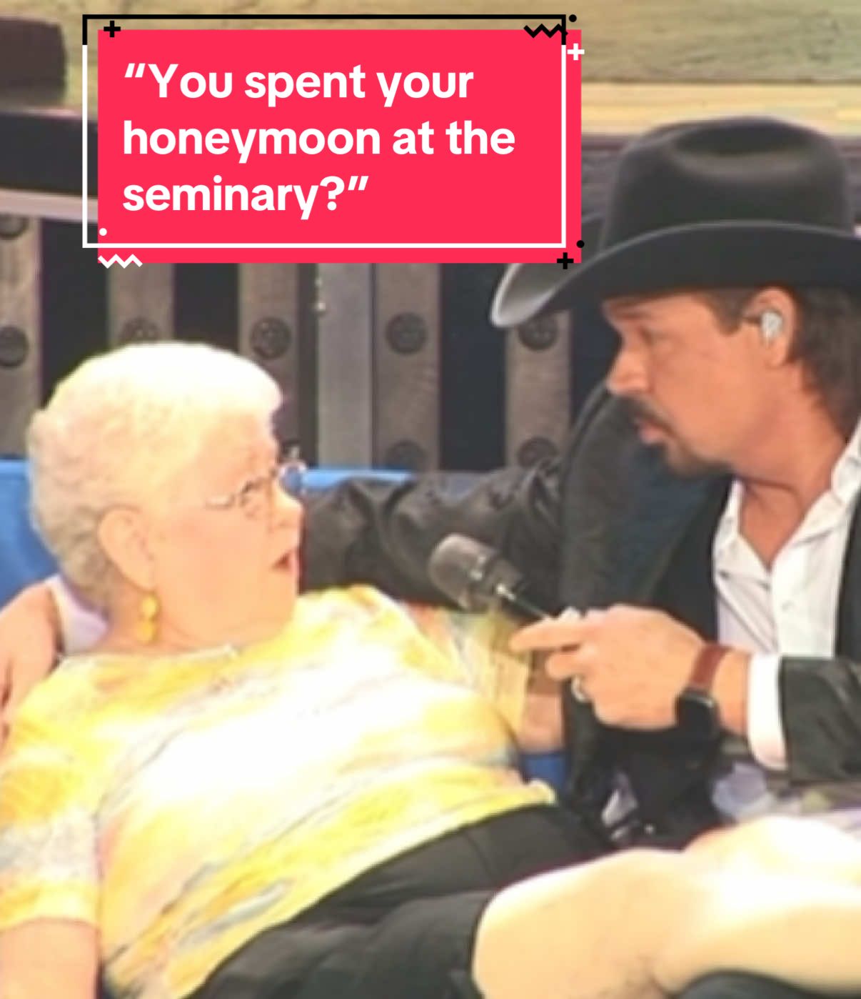 “You spent your honeymoon at the seminary?” 😂😂 #justaswingin #swingin #ClayCooper #ClayCoopersCountryExpress #ClayCooperTheatre 