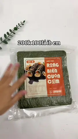 Rong biển cuộn cơm #kimbap #rongcuoncom #rongbienhanquoc #tuicomnam #rongbien 