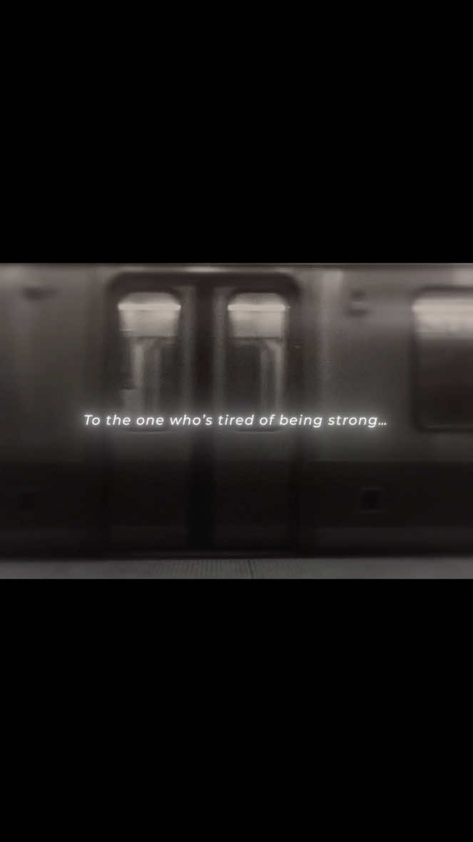 To the one who’s being strong… it’s okay to rest. May Allah ﷻ bless us with strength. 🤍 - IG: @deenity.co - #islamicquotes #islamicpoetry #deenity #muslim #islam