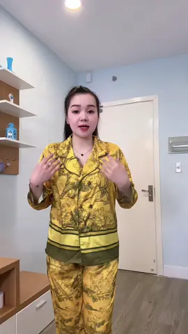 Đồ bộ cổ vết lụa latin#ttlk #ttlktiktokshop #thoitrang #tiktok 