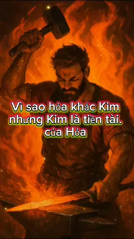 Tiền tài của hỏa là Kim nhé.  #phongthuy #nguhanhtuongsinh #vatphamphongthuy #menhhoa#labode 