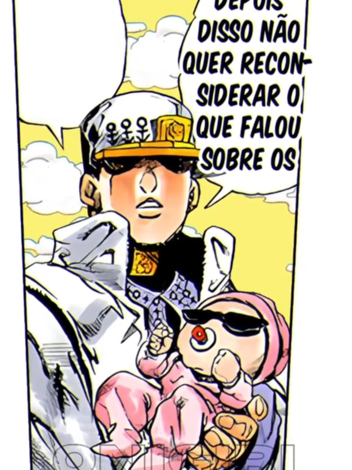 [ESTILO MANGÁ] Josuke passando a perna no Joseph. #mangaedit #mangá #jojosbizarreadventure #edit #jojo's #jotaro #jjbapart5 #josuke #jjba #josephjoestar