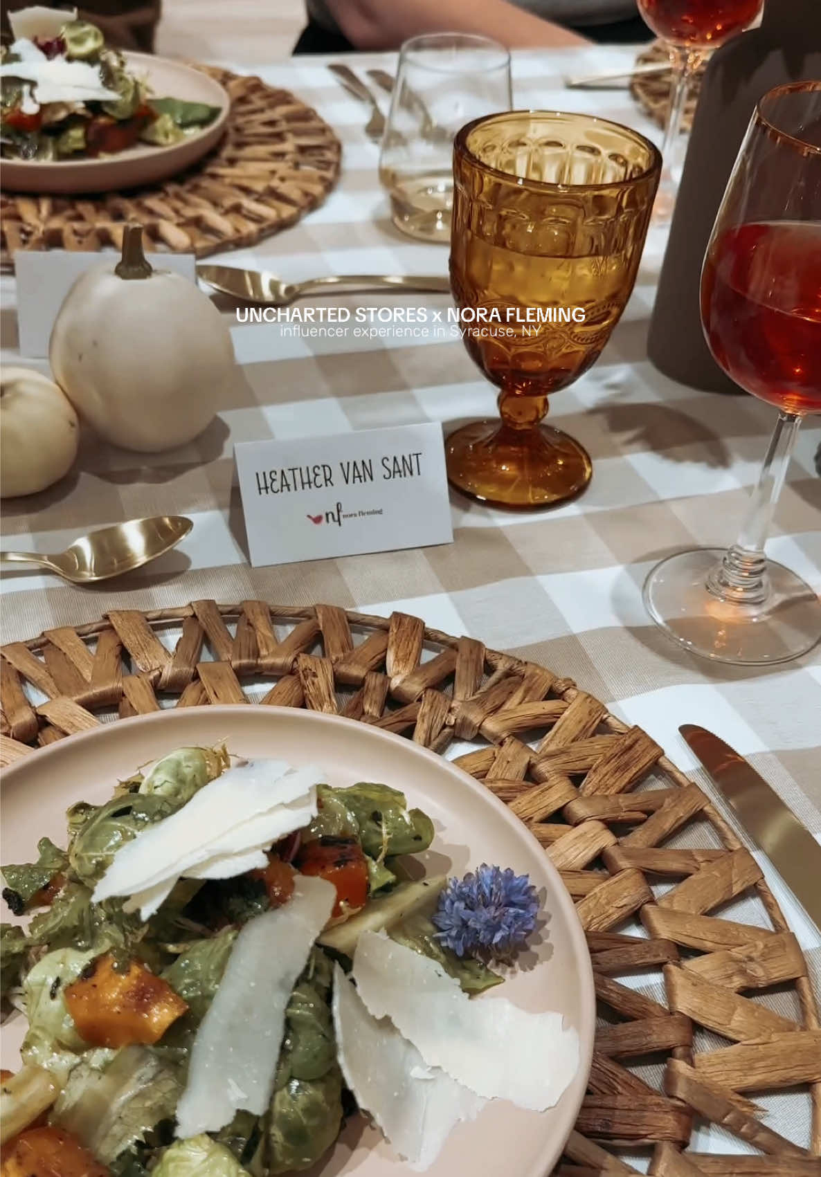 Still can’t get over this night✨🥂 @Uncharted Stores @nora fleming  #livelifeuncharted #shopping #shoppinghaul #contentcreator #upstateny 